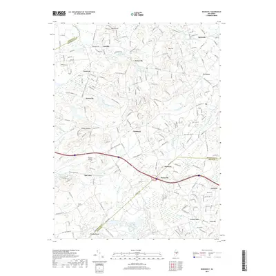 2019 Map of Roosevelt, 2019 Print