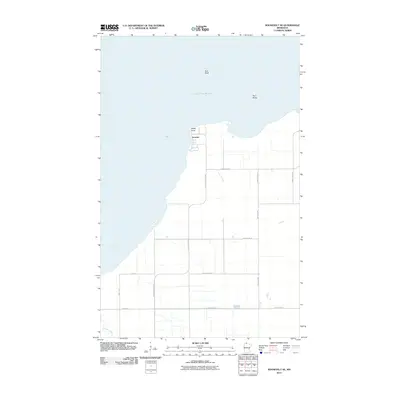 2010 Map of Roosevelt NE, 2010 Print