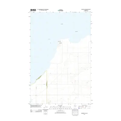 2013 Map of Roosevelt NE, 2013 Print
