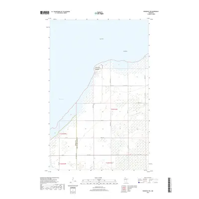 2019 Map of Roosevelt NE, 2019 Print