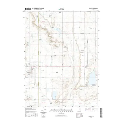2014 Map of Roosevelt, 2014 Print