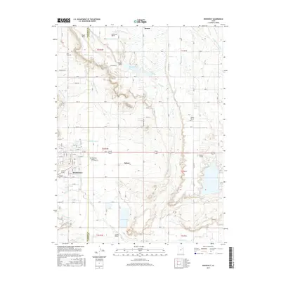 2017 Map of Roosevelt, 2017 Print