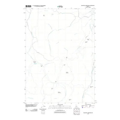 2010 Map of Rooster Comb Peak, 2010 Print