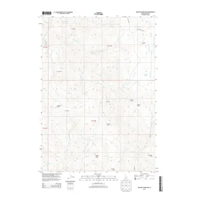 2013 Map of Rooster Comb Peak, 2013 Print