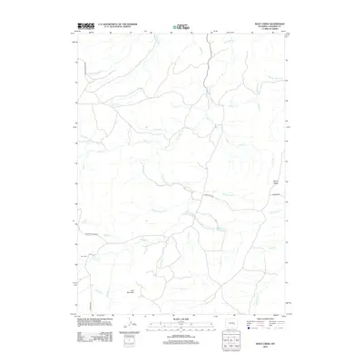 2012 Map of Root Creek, 2012 Print