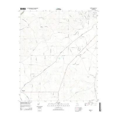 2014 Map of Roper, 2014 Print