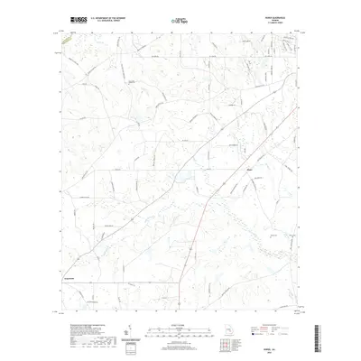 2020 Map of Roper, 2020 Print