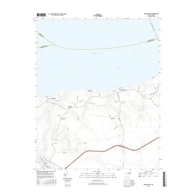 2016 Map of Roper North, 2016 Print