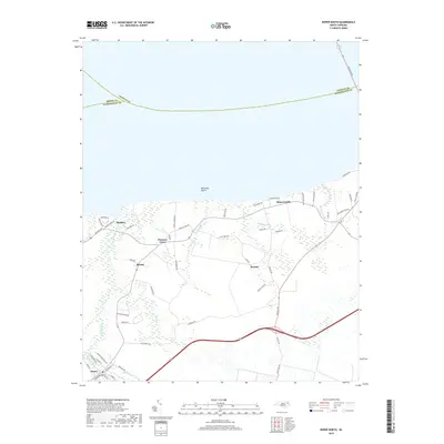 2019 Map of Roper North, 2019 Print