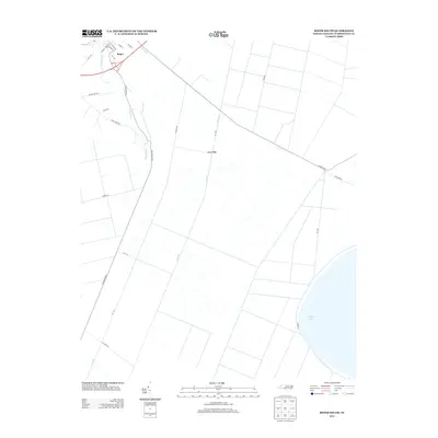 2013 Map of Roper South, 2013 Print