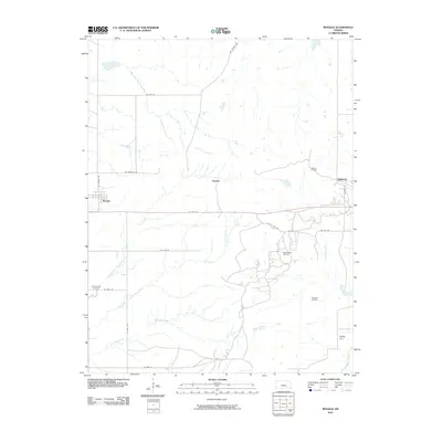 2010 Map of Rosalia, 2010 Print
