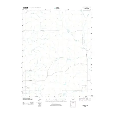 2010 Map of Rosalia NE, 2010 Print