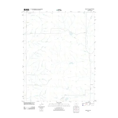 2012 Map of Rosalia NE, 2012 Print