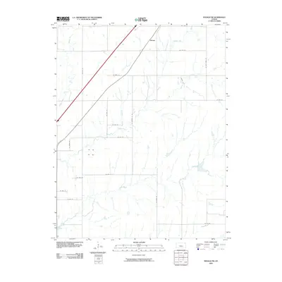 2009 Map of Rosalia NW, 2009 Print