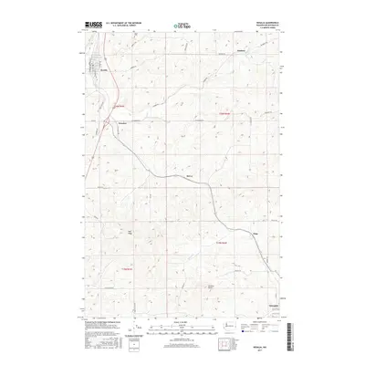 2017 Map of Rosalia, 2017 Print