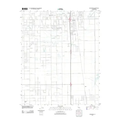 2012 Map of Rosamond, 2012 Print