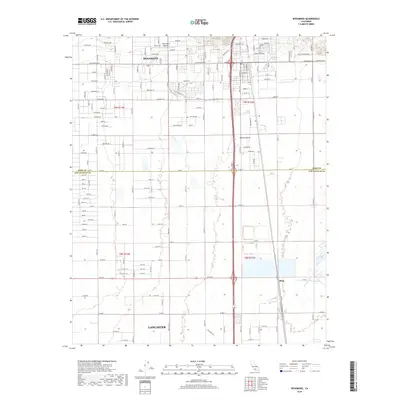 2018 Map of Rosamond, 2018 Print
