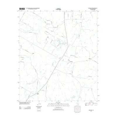 2013 Map of Rosanky, 2013 Print
