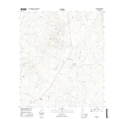 2016 Map of Rosanky, 2016 Print