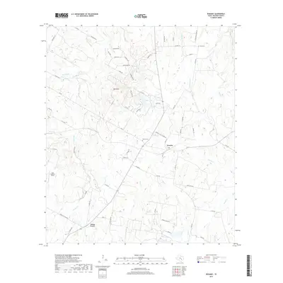 2019 Map of Rosanky, 2019 Print