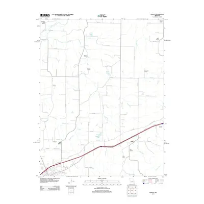 2012 Map of Rosati, 2012 Print