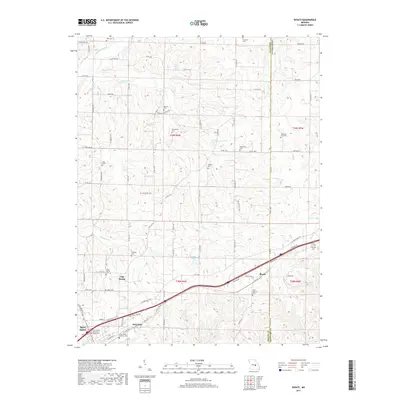2017 Map of Rosati, 2017 Print