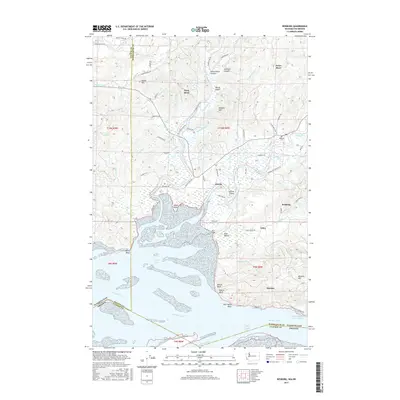2017 Map of Rosburg, 2017 Print
