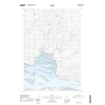 2020 Map of Rosburg, 2020 Print