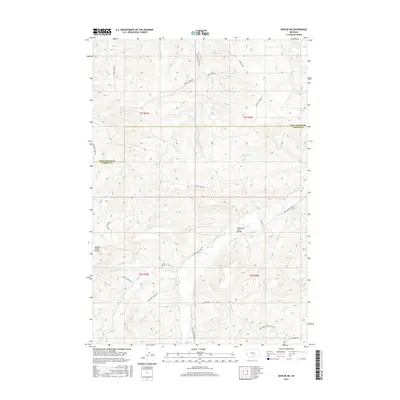 2017 Map of Roscoe NE, 2017 Print