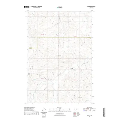 2020 Map of Roscoe NE, 2020 Print
