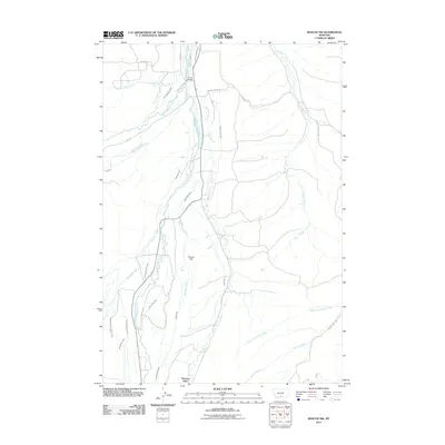 2011 Map of Roscoe NW, 2011 Print