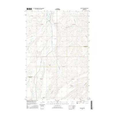 2017 Map of Roscoe NW, 2017 Print