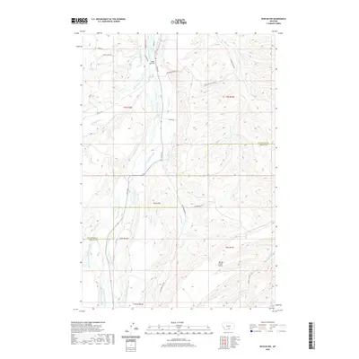 2020 Map of Roscoe NW, 2020 Print