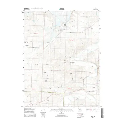 2015 Map of Roscoe, 2015 Print