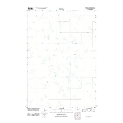 2012 Map of Roscoe SW, 2012 Print