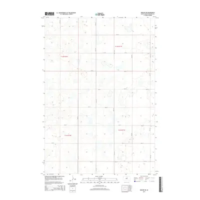 2015 Map of Roscoe SW, 2015 Print