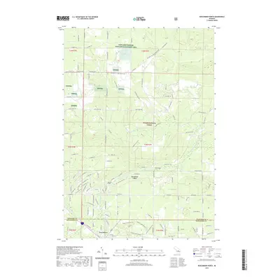 2019 Map of Roscommon North, 2019 Print