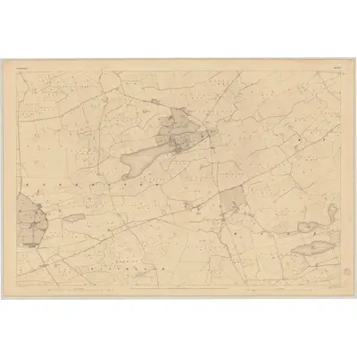 1837 Map of Roscommon - Sheet 10, 1838 Print