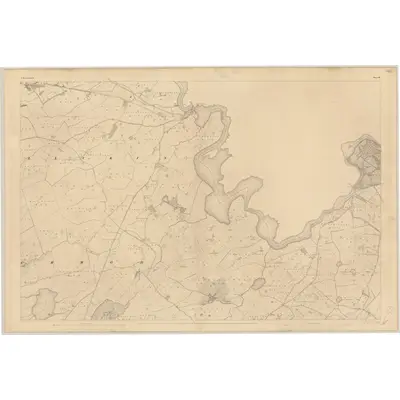 1837 Map of Roscommon - Sheet 11, 1838 Print