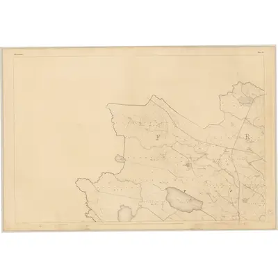 1837 Map of Roscommon - Sheet 13, 1838 Print