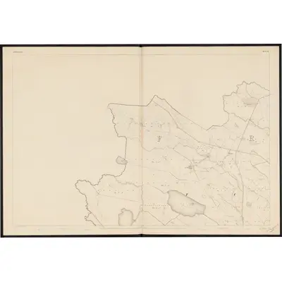 1837 Map of Roscommon - Sheet 13, 1853 Print