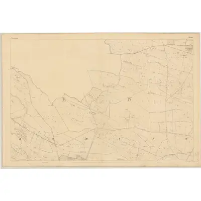 1837 Map of Roscommon - Sheet 14, 1838 Print