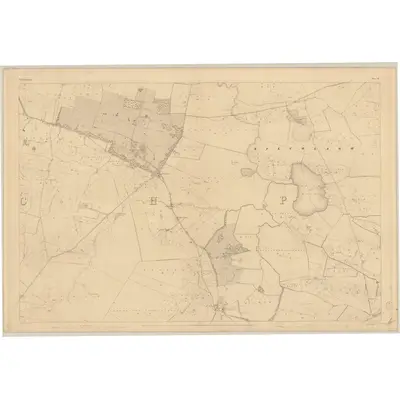 1837 Map of Roscommon - Sheet 15, 1838 Print
