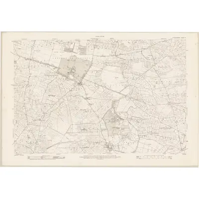1913 Map of Roscommon - Sheet 15, 1914 Print