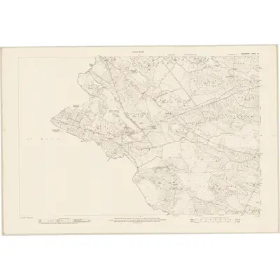 1913 Map of Roscommon - Sheet 19, 1914 Print