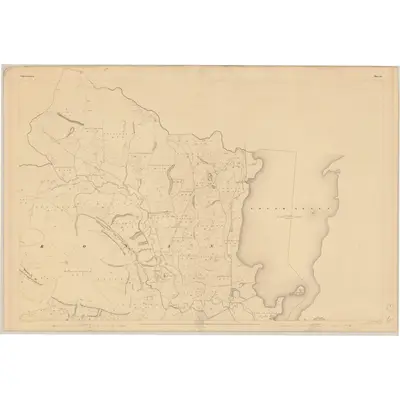 1837 Map of Roscommon - Sheet 2, 1838 Print