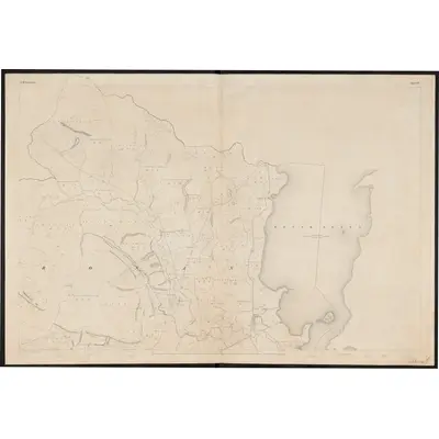 1837 Map of Roscommon - Sheet 2, 1860 Print