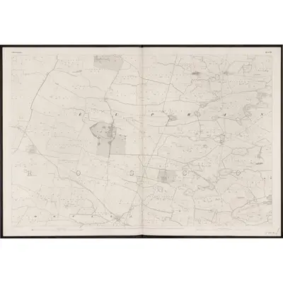 1837 Map of Roscommon - Sheet 22, 1862 Print