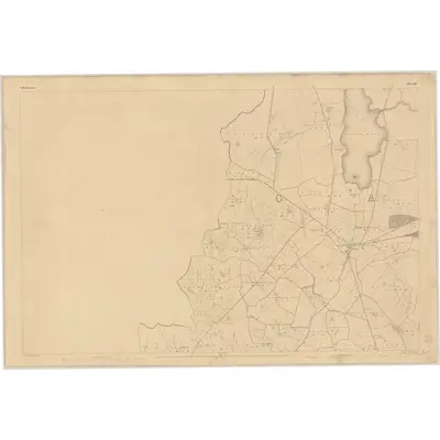 1837 Map of Roscommon - Sheet 25, 1838 Print