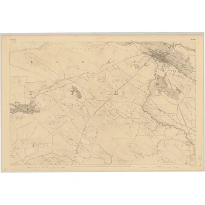 1837 Map of Roscommon - Sheet 26, 1838 Print